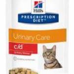 Hill's Prescription Diet Feline c/d urinary stress 85g*12 alutasakos eledel fotó