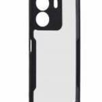 Szilikon telefonvédő (ütésállóság, légpárnás sarok, akril hátlap, kameravédő) FEKETE Xiaomi Poco C65 fotó