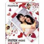 Fujifilm Instax Mini Film Glossy Heart Sketch 10db fotó