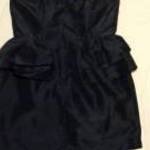 fekete pántnélküli ruha 14/42-s New Look 4 merevitő fotó