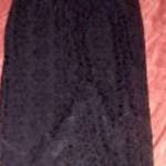 fekete maxi csipke ruha Only h: 139 cm mb: 96-106 cm db: 88 cm fotó