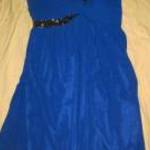 kék strasszos ruha 10-s Lipsy London h: 91 cm fotó