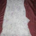 világos halvány mintás muszlin ruha Anne Bronks 14/42-s h: 121 cm mb: 98-112 cm fotó