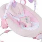 FreeON Rest'N'Play rezgő-zenélő pihenőszék - Rózsaszín nyuszi fotó