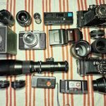 Hibás fényképezőgépek objektívek Minolta, Canon, Agfa stb. 1ft NMÁ fotó