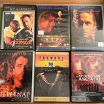 15 db DVD Schwarzenegger, Eastwood, stb fotó