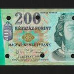 200 forint, 2004 - UNC - hiba fotó