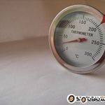 Analóg hőmérő 300 'C grillhőmérő kemence hőmérő fotó