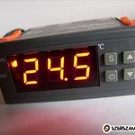 Hőfokszabályzó termosztát -50 +110 Celsius és időzítő fotó