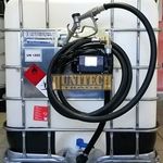 IBC gázolajtartály, ADR-rel 1000 literes + IRON-50, gázolajszivattyú, 230V. 1000M kit fotó