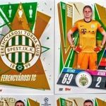Ferencváros FTC Fradi 16 darabos teljes focis kártya szett Topps Match Attax Champions League 2021 fotó