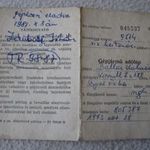 Gépjármű adólap 1973-ból gyűjtőknek fotó