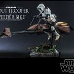 Hot Toys Star Wars Scout Trooper & Speeder Bike MMS612 fotó
