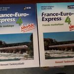 France-Euro-Express Nouveau 4. I-II. Francia tankönyv + munkafüzet fotó