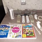 Nintendo Wii konzol (RVL-001 EUR) + 2 db Wii Remote controller + Mario Party 8 játék TESZTELT, Wii08 fotó