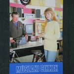 Kártyanaptár, ÁFÉSZ műszaki cikkek, iparcikk üzletek, rádió, televízió, női modell, 1984, , R, fotó