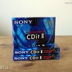 Sony CDit II 90 ultra slim bontatlan fóliás magnó kazetta fotó