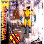 Marvel Select - 18cm-es Logan / Farkas / Rozsomák / Wolverine figura - klasszikus X-Men sárga-kék sz fotó