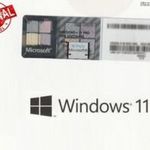 Windows 10 / 11 Pro COA Matrica licensz számla fotó