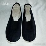 AKCIÓ!!! 34 Decathlon/Domyos fekete színű lányka vászon tornacipő fotó