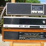 3db tranzisztoros régi asztali rádió fotó