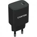 Canyon Ladegerát 1xUSB-C 20W Power Delivery black retail (CNE-CHA20B02) fotó