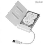 Raidsonic IB-AC603-U3 2, 5" SATA USB3.0 HDD (9, 5mm) White IB-AC603A-U3 fotó