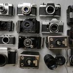 Hibás fényképezőgépek objektívek Nikon, Zeiss, Pentacon six stb 1ft NMÁ fotó