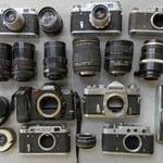 Hibás fényképezőgépek objektívek Sigma, Pentacon, Nikon, Zeiss stb. 1ft NMÁ fotó