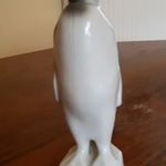 Régi hollóházi porcelán, nagyméretű Pingvin figura! fotó