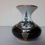 Hollóházi porcelán Jurcsák váza fotó