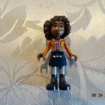 Lego Friends kislányfigura/emberke-5. Afro-amerikai (néger) kislány - sportos ruházatban! Új! & fotó