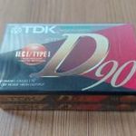 TDK D90 -es audio kazetta 2 db ( dupla csomagolásban ) BONTATLAN fotó