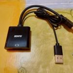Benfei HDMI-t Displayport-ra átalakító kábel, adapter fotó