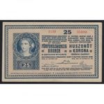 Magyarország, 25 kronen/korona 1918 EF+ fotó