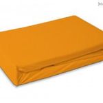Narancssárga Orange frottír gumis lepedő 180x200 cm fotó