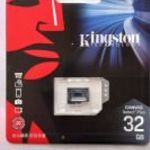 Új - Kingston CANVAS Select Plus 32 GB microSDHC kártya. 1700 ft fotó