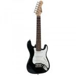 Dimavery - J-350 elektromos gitár 1/2 méret fekete fotó