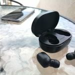 Vezeték nélküli, fülbedugós bluetooth fülhallgató, fekete színben, INGYENES SZÁLLÍTÁS fotó