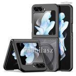 SAMSUNG Galaxy Z Flip5 (SM-F707B), Dux Ducis Aimo mobiltok, Átlátszó, Fekete fotó
