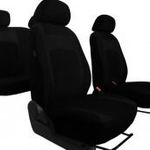 FORD Fiesta Mk1, 2, 3, 4, 5, 6 Univerzális Üléshuzat Design fekete színben fotó
