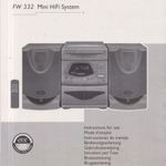 Philips FW 332 Mini HiFi System fotó