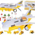 Transporter repülőgép + 6 autó építőipari járművek fotó