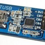 FTUSB - USB-UART átalakító modul, USB-soros konverter, FT230X chip fotó