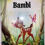 Disney: Bambi retró vintage mesekönyv fotó