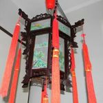 Tradicionális kínai mennyezeti lámpa fotó