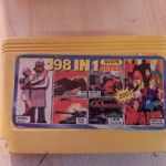 198in1 Mario sárga Kínai Nintendo Klón famiclone Kazetta Cartridge Játék - tesztelve fotó