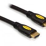 DeLock Cable High Speed HDMI with Ethernet - HDMI-A male HDMI-A male 4K 3m 82454 Kiegészítő, Kel... fotó