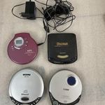 Discman / CD Walkman csomag - AEG, Sony, Coby, ION - nincs tesztelve fotó