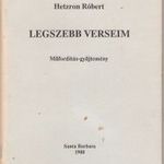 Hetzron Róbert: Legszebb verseim / Műfordítás-gyűjtemény - Emigrációs irodalom!!! fotó